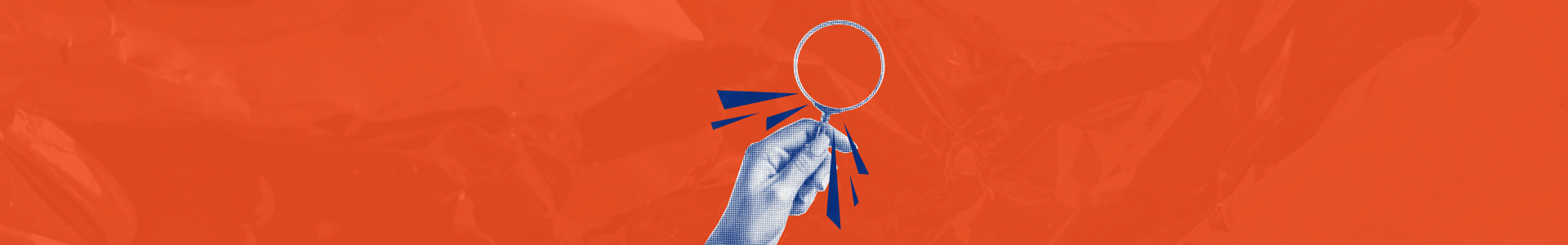 Lupa em arte sobre benchmarking e oportunidades de SEO